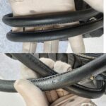 Prada Bag Black with Nylon/Lambskin and Silver Hardware #OORU-18 - Image 21