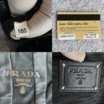Prada Bag Black with Nylon/Lambskin and Silver Hardware #OORU-18 - Image 24