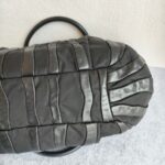 Prada Bag Black with Nylon/Lambskin and Silver Hardware #OORU-18 - Image 11