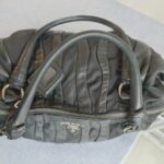 Prada Bag Black with Nylon/Lambskin and Silver Hardware #OORU-18 - Image 17