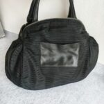 Prada Bag Black with Nylon/Lambskin and Silver Hardware #OORU-18 - Image 27