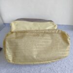 Prada Bag Light Cream/Grey with Glaced Calfskin and Gold Hardware #ORSE-2 - Image 28