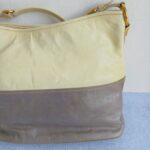 Prada Bag Light Cream/Grey with Glaced Calfskin and Gold Hardware #ORSE-2 - Image 6