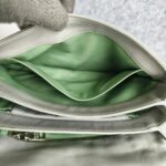 Prada Crossbody Bag Grey with Lambskin and Silver Hardware #ORKS-3 - Image 23