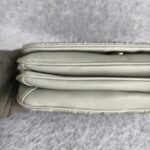 Prada Crossbody Bag Grey with Lambskin and Silver Hardware #ORKS-3 - Image 9
