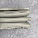 Prada Crossbody Bag Grey with Lambskin and Silver Hardware #ORKS-3 - Image 10