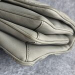 Prada Crossbody Bag Grey with Lambskin and Silver Hardware #ORKS-3 - Image 12