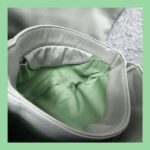 Prada Crossbody Bag Grey with Lambskin and Silver Hardware #ORKS-3 - Image 28