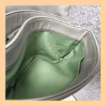 Prada Crossbody Bag Grey with Lambskin and Silver Hardware #ORKS-3 - Image 25