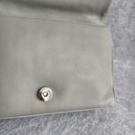 Prada Crossbody Bag Grey with Lambskin and Silver Hardware #ORKS-3 - Image 20