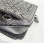 Bottega Veneta Crossbody Bag Black with Lambskin and Black Hardware #ORKS-8 - Image 10