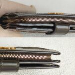 Burberry Wallet Green/Brown with Nylon/Leather and Gold Hardware #ORTC-10 - Image 10