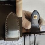 Burberry Wallet Green/Brown with Nylon/Leather and Gold Hardware #ORTC-10 - Image 13