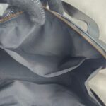 Chanel Vintage Tote Bag Black Calf Leather with Antique Gold Hardware #RELT-1 - Image 36