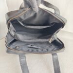 Chanel Vintage Tote Bag Black Calf Leather with Antique Gold Hardware #RELT-1 - Image 37