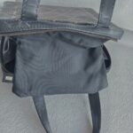 Chanel Vintage Tote Bag Black Calf Leather with Antique Gold Hardware #RELT-1 - Image 35