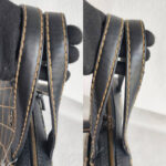 Chanel Vintage Tote Bag Black Calf Leather with Antique Gold Hardware #RELT-1 - Image 30