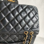 Chanel Jumbo Single Flap Black Lambskin with Gold Hardware #REUY-1 - Image 4