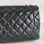 Chanel Jumbo Single Flap Black Lambskin with Gold Hardware #REUY-1 - Image 6