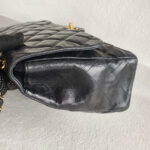 Chanel Jumbo Single Flap Black Lambskin with Gold Hardware #REUY-1 - Image 8
