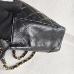 Chanel Jumbo Single Flap Black Lambskin with Gold Hardware #REUY-1 - Image 9