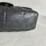 Chanel Jumbo Single Flap Black Lambskin with Gold Hardware #REUY-1 - Image 12