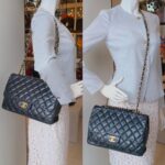 Chanel Jumbo Single Flap Black Lambskin with Gold Hardware #REUY-1 - Image 35