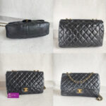 Chanel Jumbo Single Flap Black Lambskin with Gold Hardware #REUY-1 - Image 2