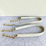 Chanel Vintage Shopper Bag White Grained Calfskin with Gold Hardware #REEC-1 - Image 17