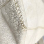 Chanel Vintage Shopper Bag White Grained Calfskin with Gold Hardware #REEC-1 - Image 14