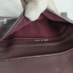 Chanel Wallet Black Grained Calfskin with Silver Hardware #ORRS-2 - Image 16