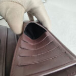 Chanel Wallet Black Grained Calfskin with Silver Hardware #ORRS-2 - Image 13