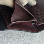 Chanel Wallet Black Grained Calfskin with Silver Hardware #ORRS-2 - Image 12