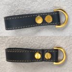 Fendi Belt Bag Black Calf Leather with Canvas and Gold Hardware #ORSL-3 - Image 12