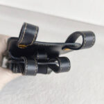 Fendi Belt Bag Black Calf Leather with Canvas and Gold Hardware #ORSL-3 - Image 10