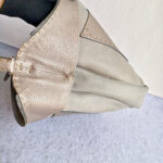 Fendi Hobo Grey Calf Leather with Gold Hardware #REEO-3 - Image 17