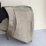 Fendi Hobo Grey Calf Leather with Gold Hardware #REEO-3 - Image 18