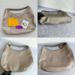 Fendi Hobo Grey Calf Leather with Gold Hardware #REEO-3 - Image 2