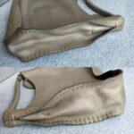 Fendi Hobo Grey Calf Leather with Gold Hardware #REEO-3 - Image 7