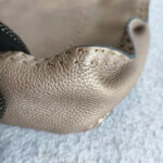 Fendi Hobo Grey Calf Leather with Gold Hardware #REEO-3 - Image 12