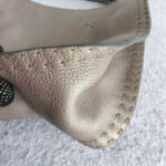 Fendi Hobo Grey Calf Leather with Gold Hardware #REEO-3 - Image 10