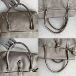 Fendi Linda Bag Silver Grey with Selleria Calfskin and Silver Hardware #ORUY-5 - Image 6