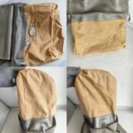 Fendi Linda Bag Silver Grey with Selleria Calfskin and Silver Hardware #ORUY-5 - Image 9