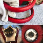 Gucci Boston Bag Brown Canvas with Red Leather and Gold Hardware #GUEOR-1 - Image 22