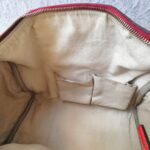 Gucci Boston Bag Brown Canvas with Red Leather and Gold Hardware #GUEOR-1 - Image 29