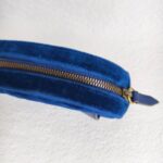 Gucci Marmont Waist Bag Blue Velvet with Leather and Gold Hardware #ORRT-4 - Image 9