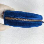 Gucci Marmont Waist Bag Blue Velvet with Leather and Gold Hardware #ORRT-4 - Image 8