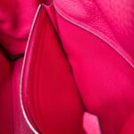 Hermes Kelly 28 Rose Extreme Clemence Leather with Palladium Plated Hardware #REUR-2 - Image 36