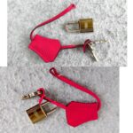 Hermes Kelly 28 Rose Extreme Clemence Leather with Palladium Plated Hardware #REUR-2 - Image 30