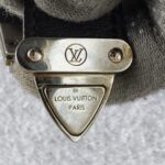 LV Bracelet Black Calf Leather with Silver Hardware #OORC-27 - Image 5